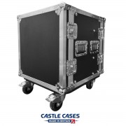 8u Foam Sleeved Rack Flightcase